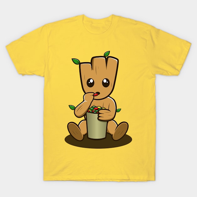 Eating candy T-Shirt by dauntumbuh